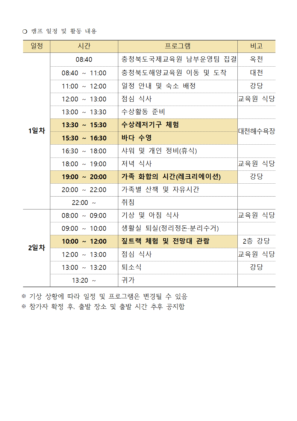 국제교육원 이주배경가정 세대공감 어울림캠프 신청안내문002