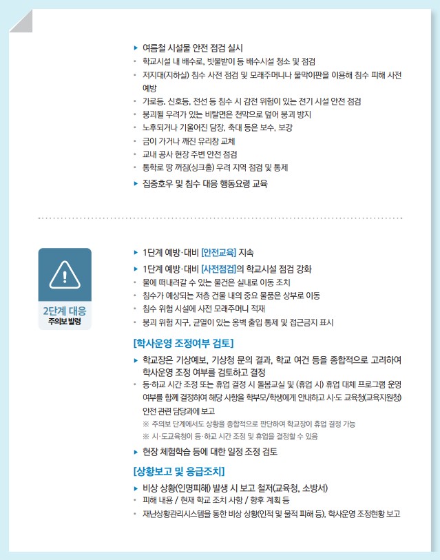 자연재난- 집중호우 침수 2