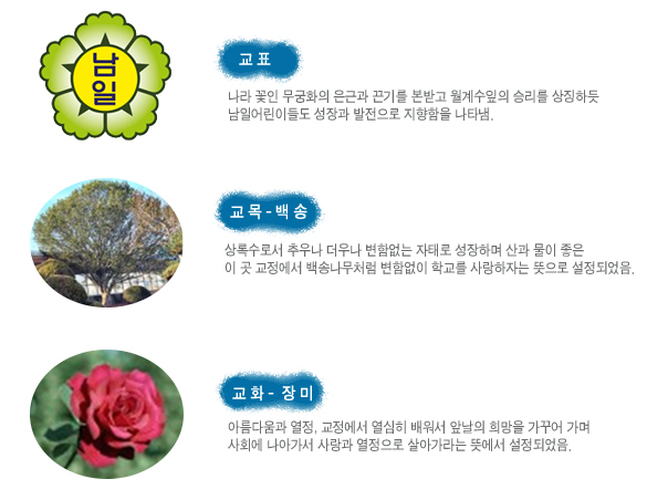교훈 근면, 성실, 최선