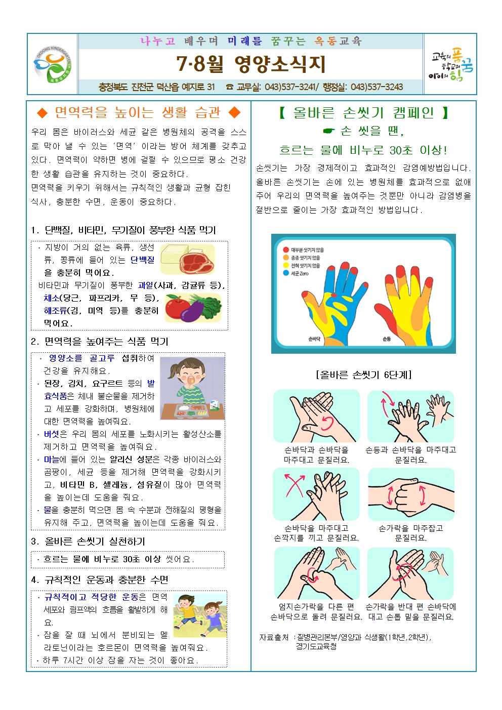 2025. 7,8월 식단표 및 급식소식002