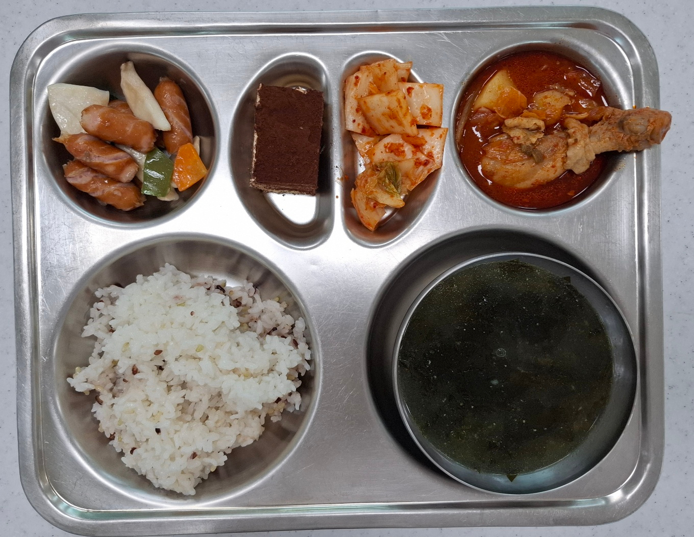 중식 식단 이미지