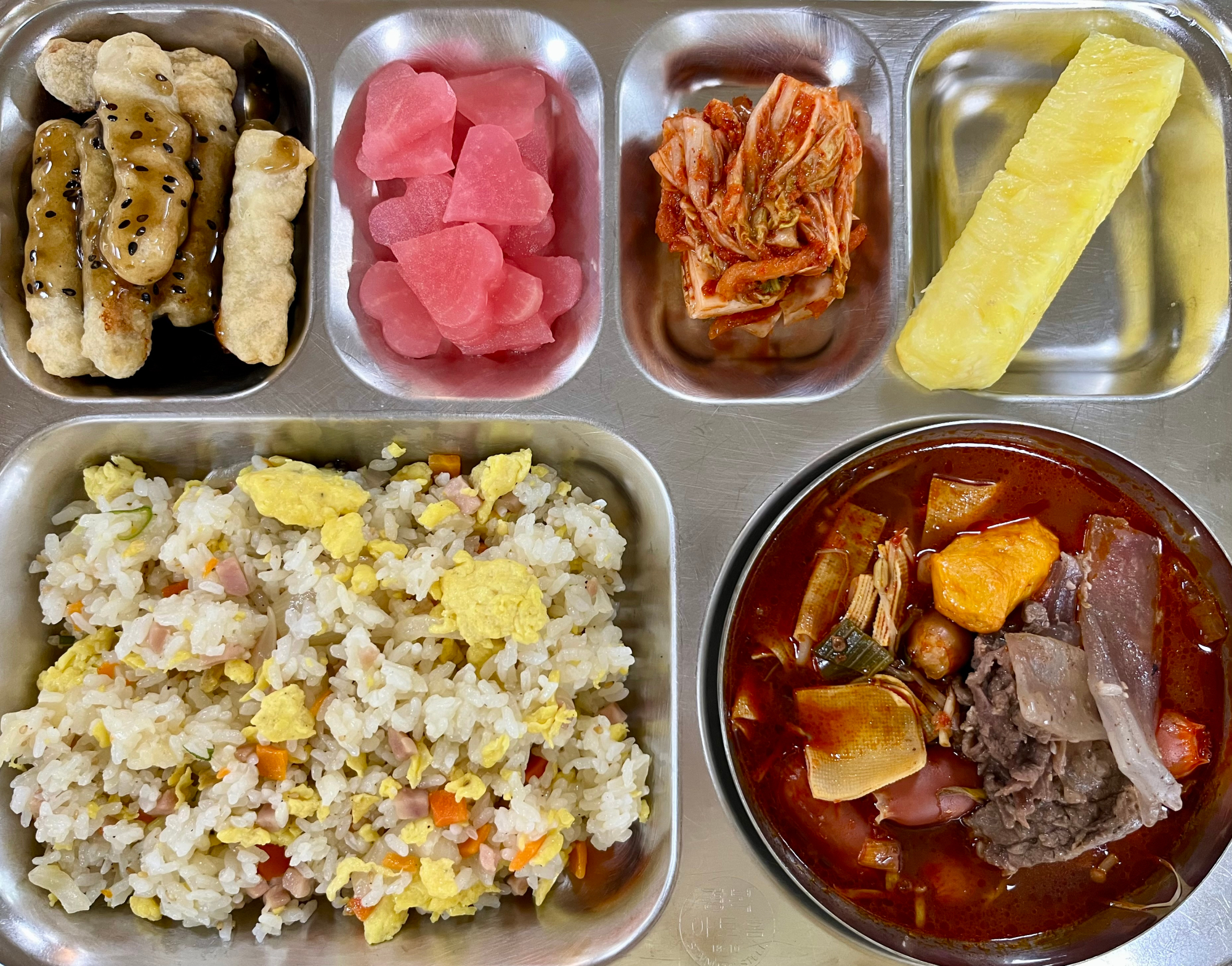 중식 식단 이미지