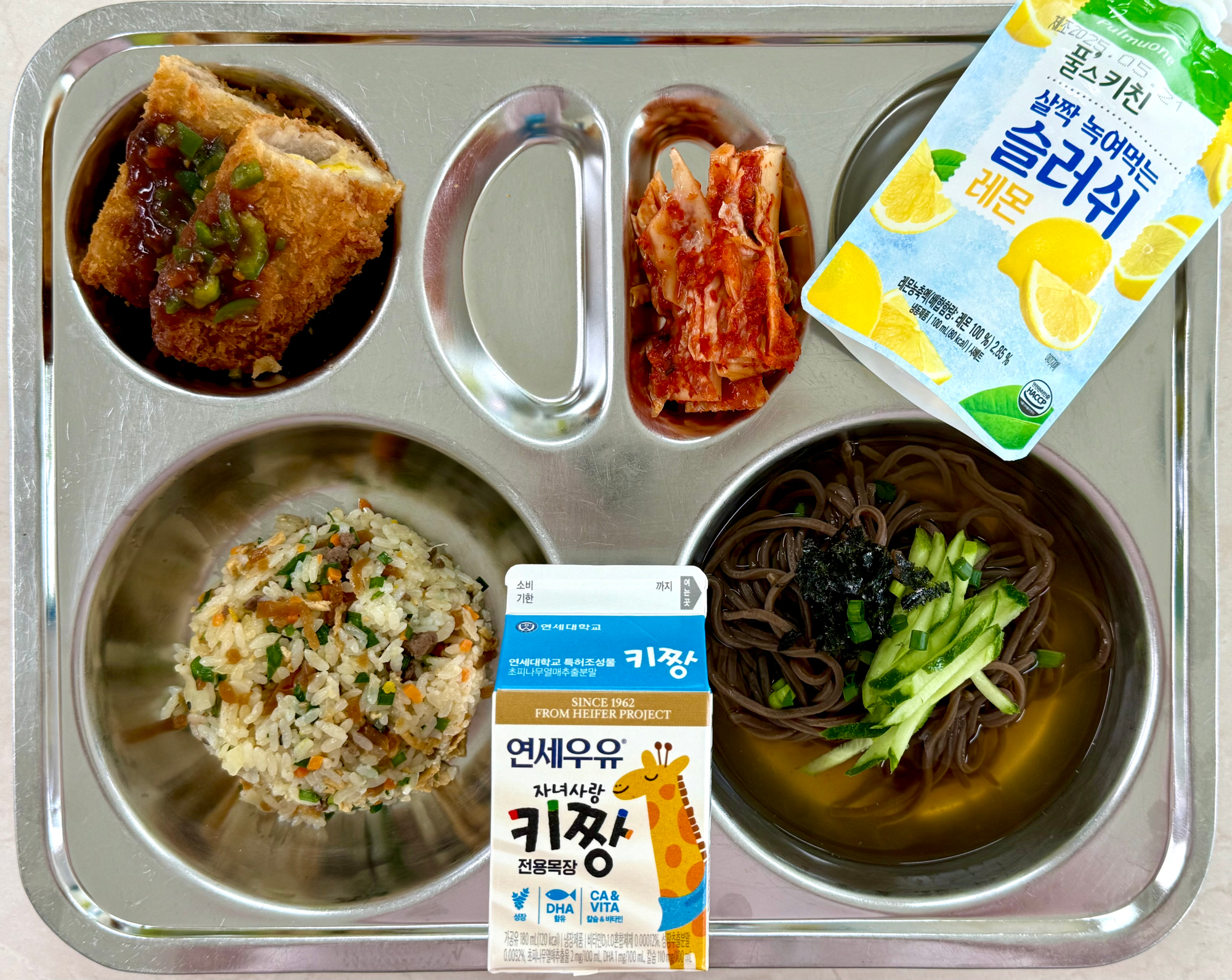 중식 식단 이미지