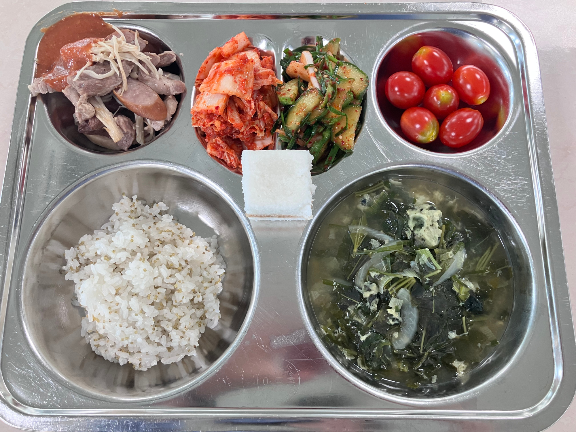 중식 식단 이미지