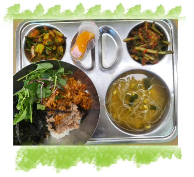 중식 식단 이미지
