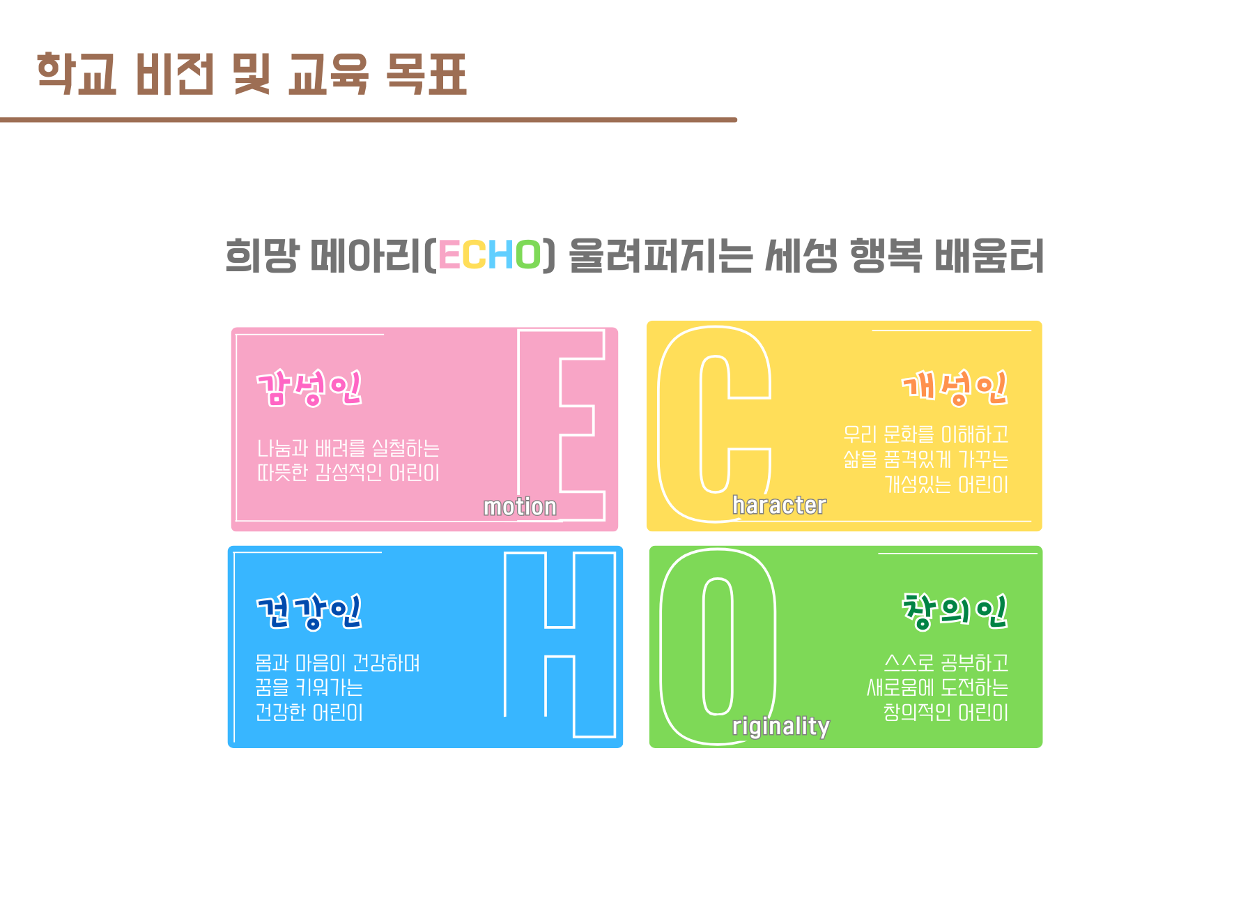 목표