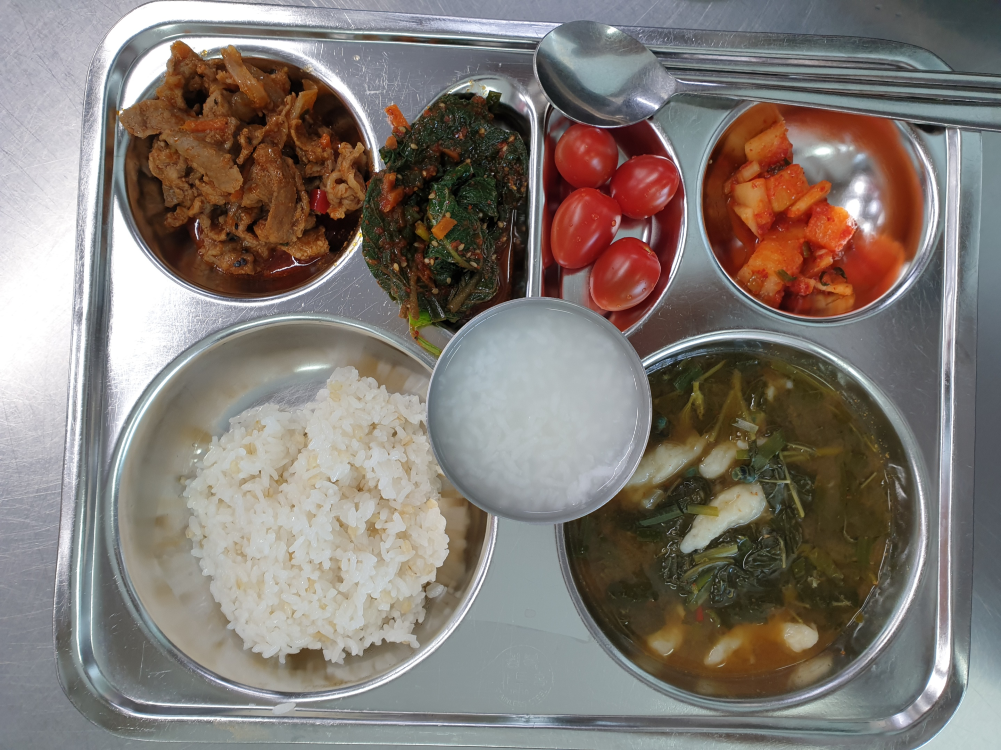 중식 식단 이미지