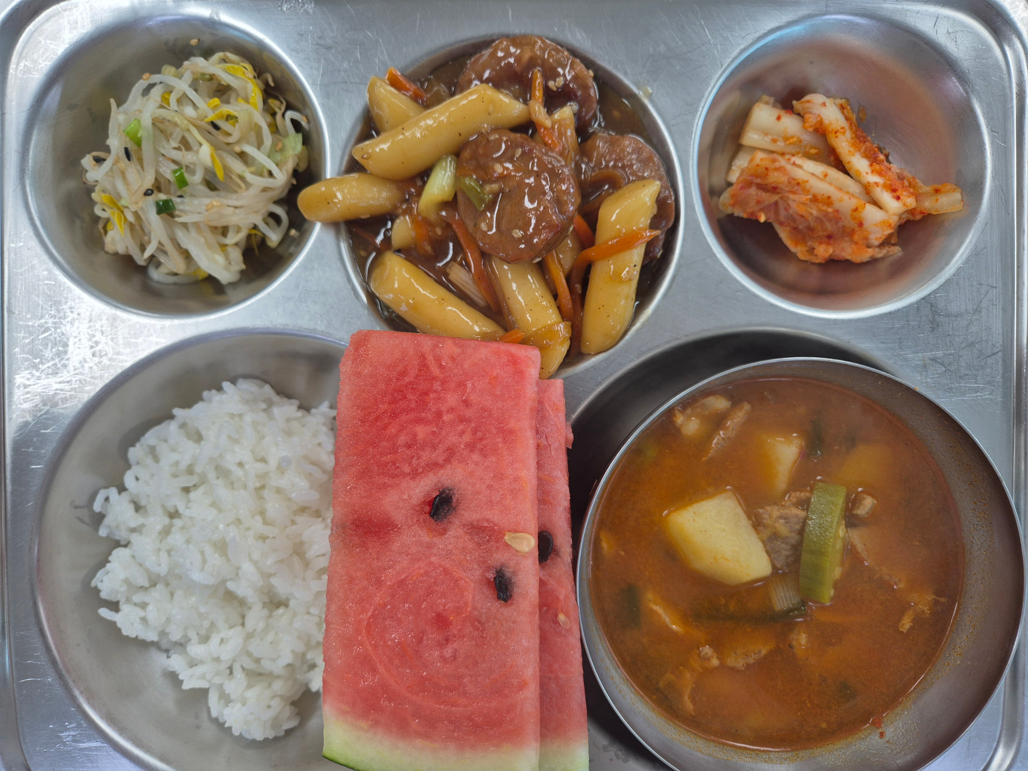 중식 식단 이미지