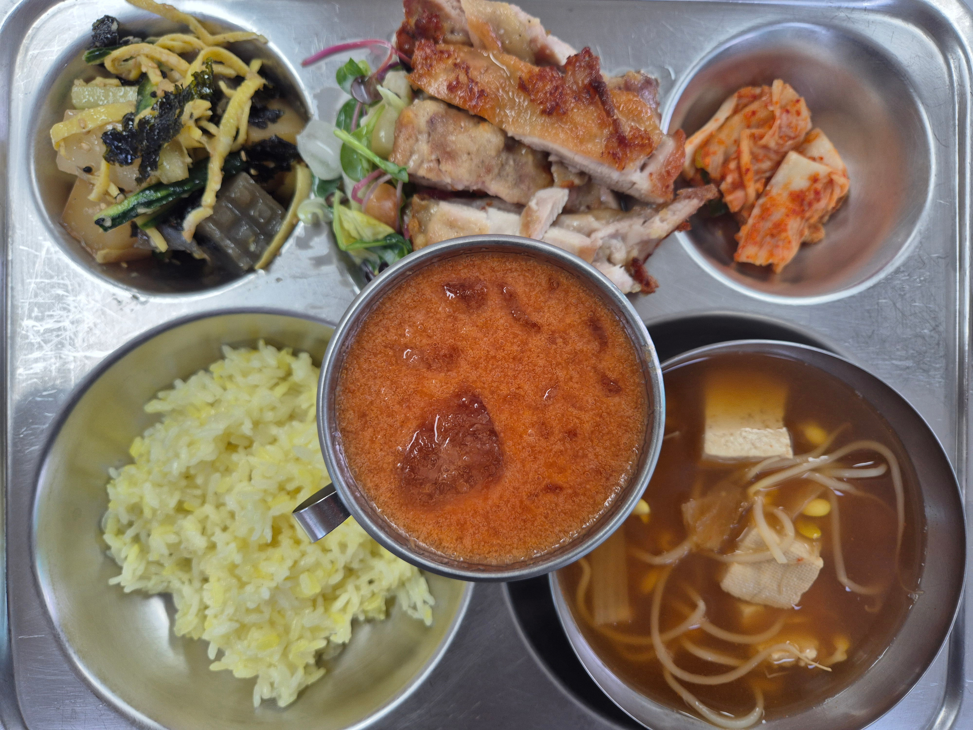 중식 식단 이미지