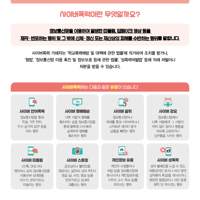 2025 사이버폭력 예방 및 대응 가이드(카드뉴스)_학생용_F_2