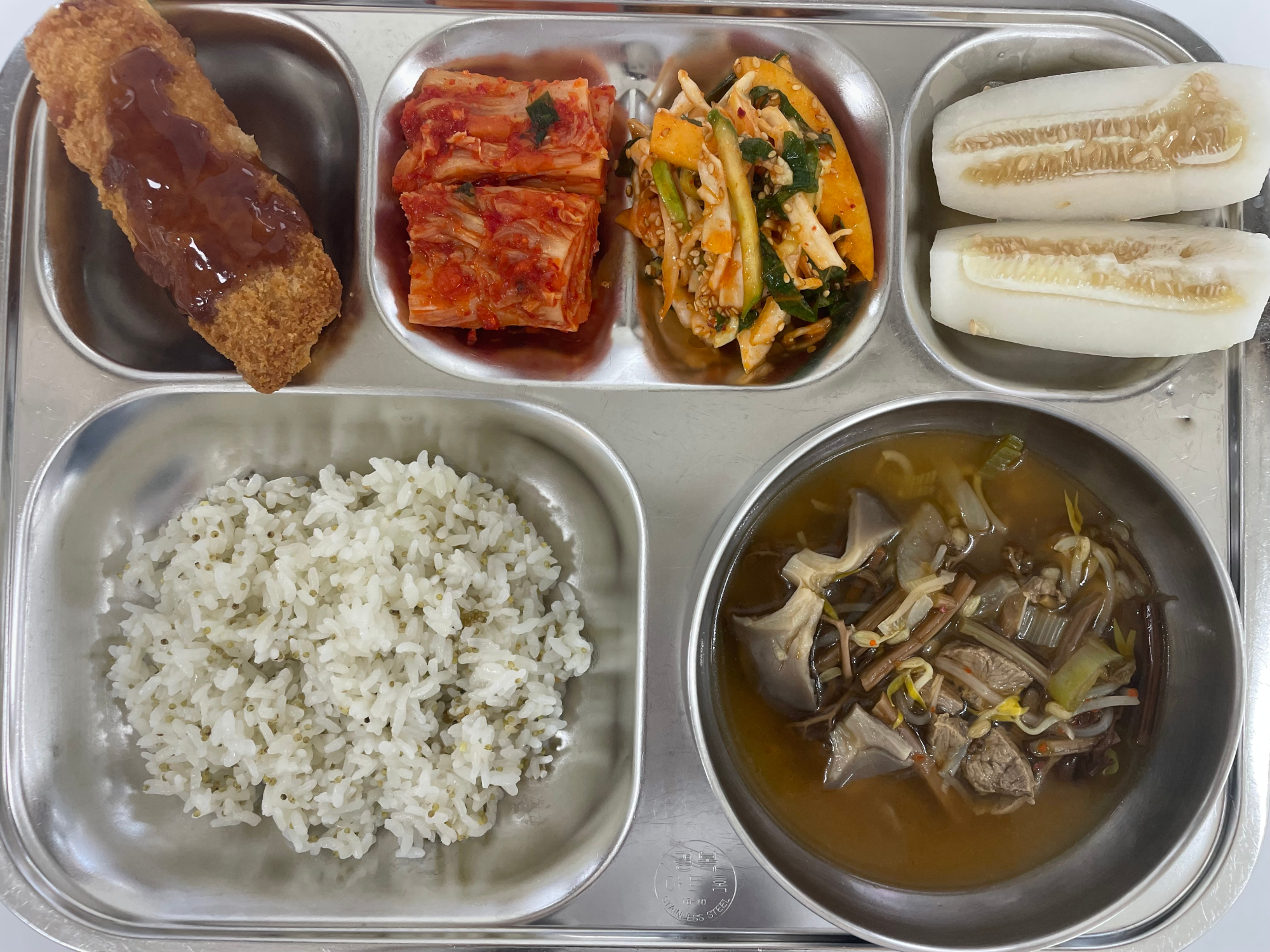 중식 식단 이미지