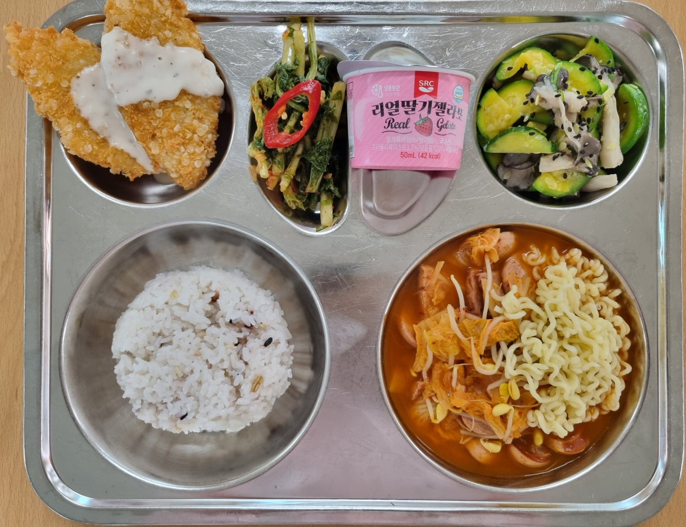 중식 식단 이미지