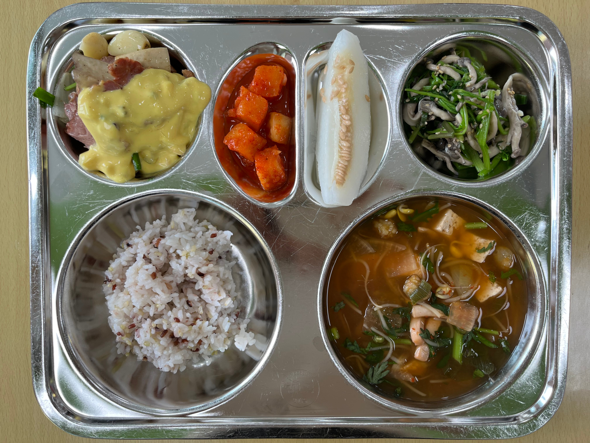 중식 식단 이미지