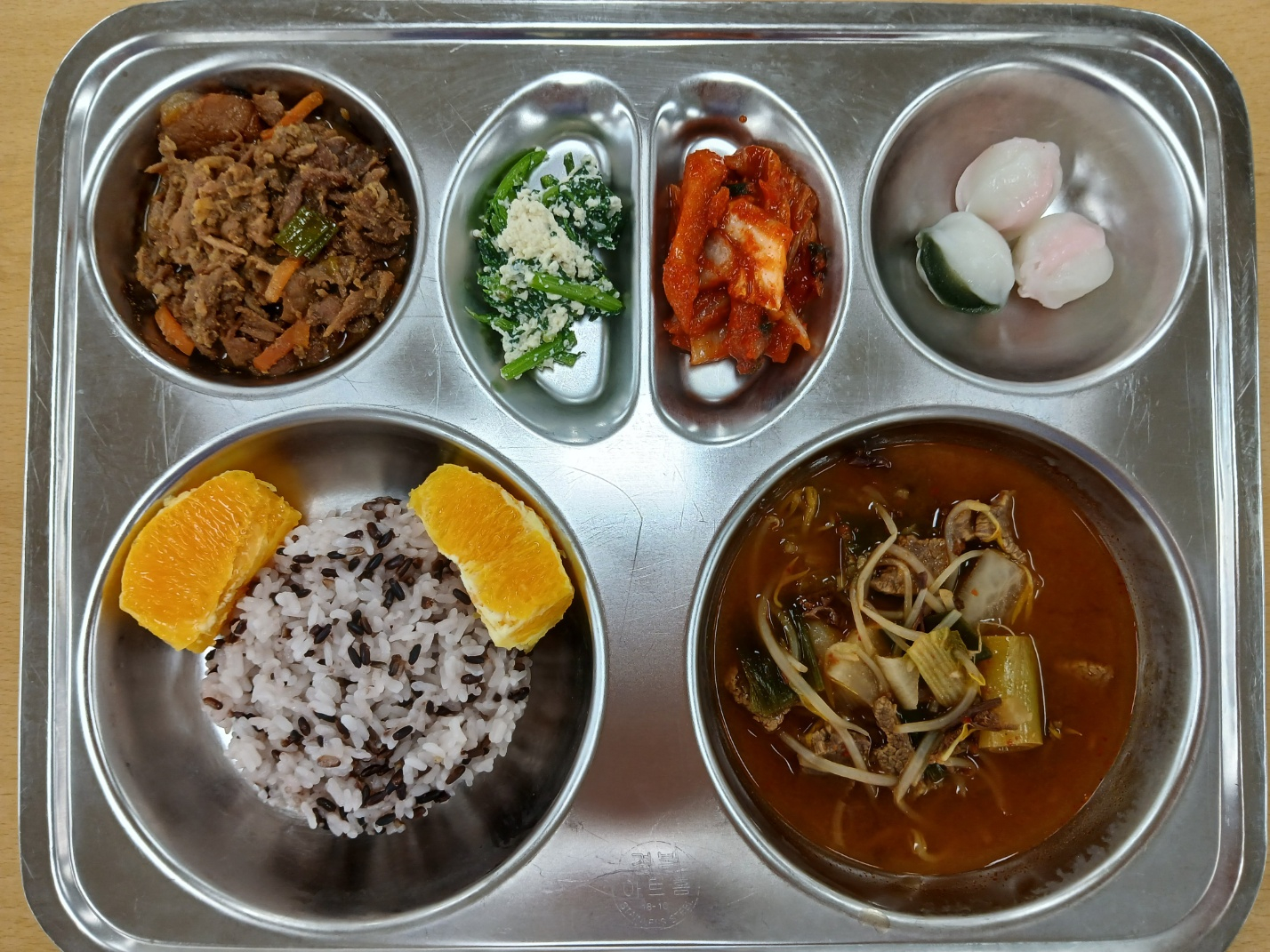 중식 식단 이미지