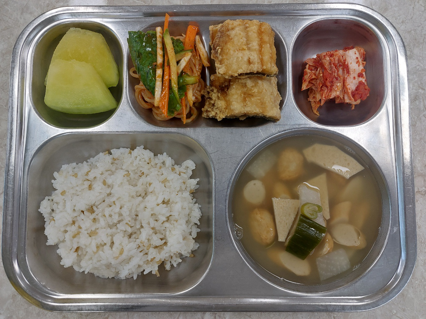 중식 식단 이미지