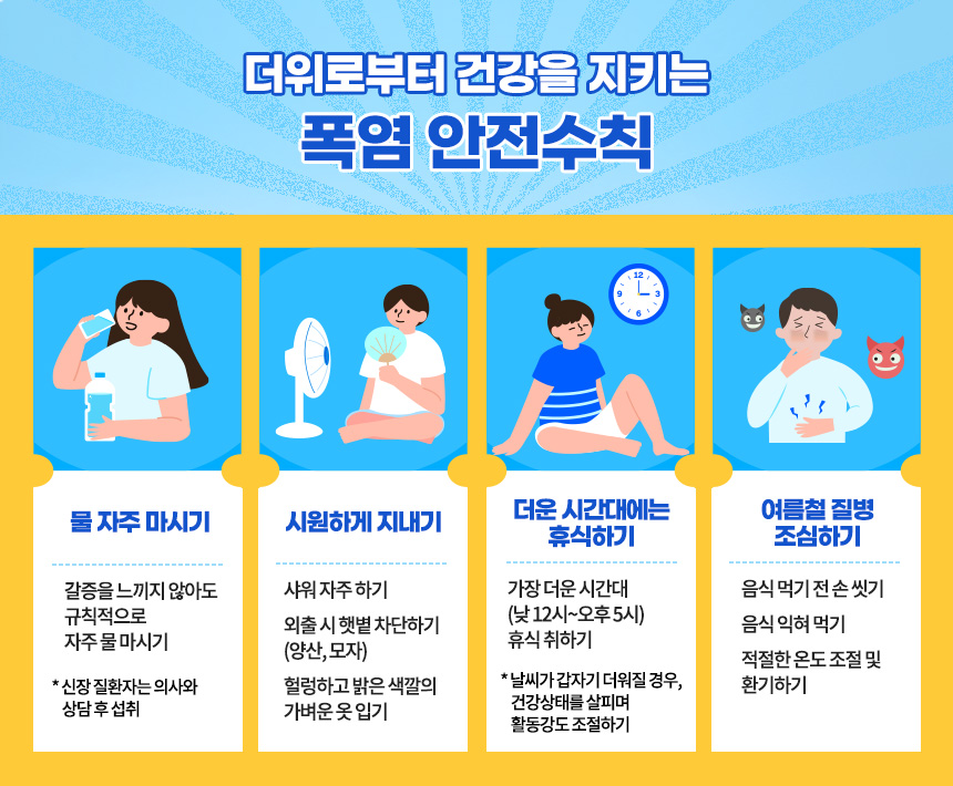 폭염 안전수칙