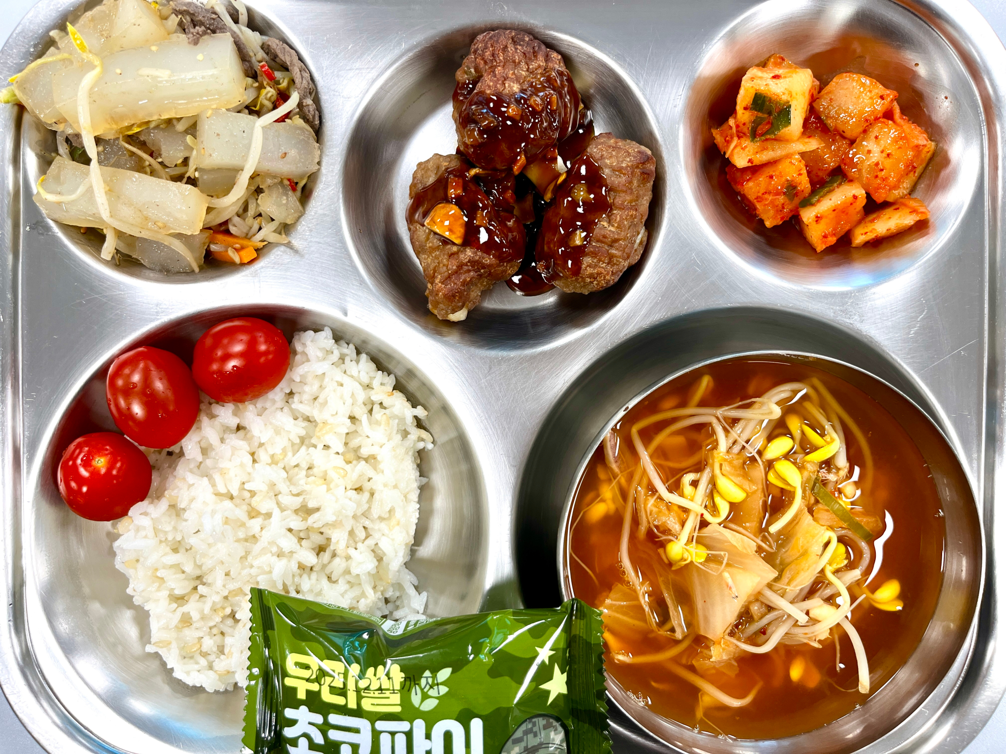 중식 식단 이미지
