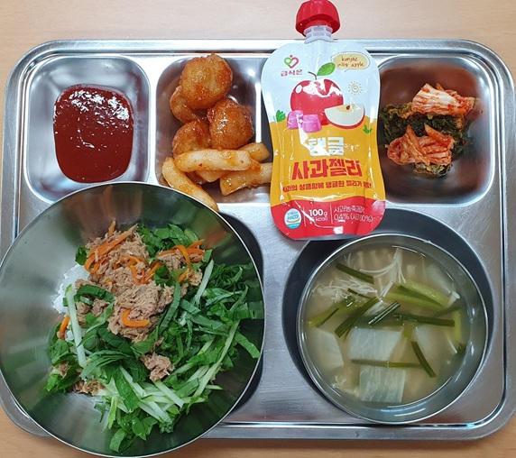 중식 식단 이미지