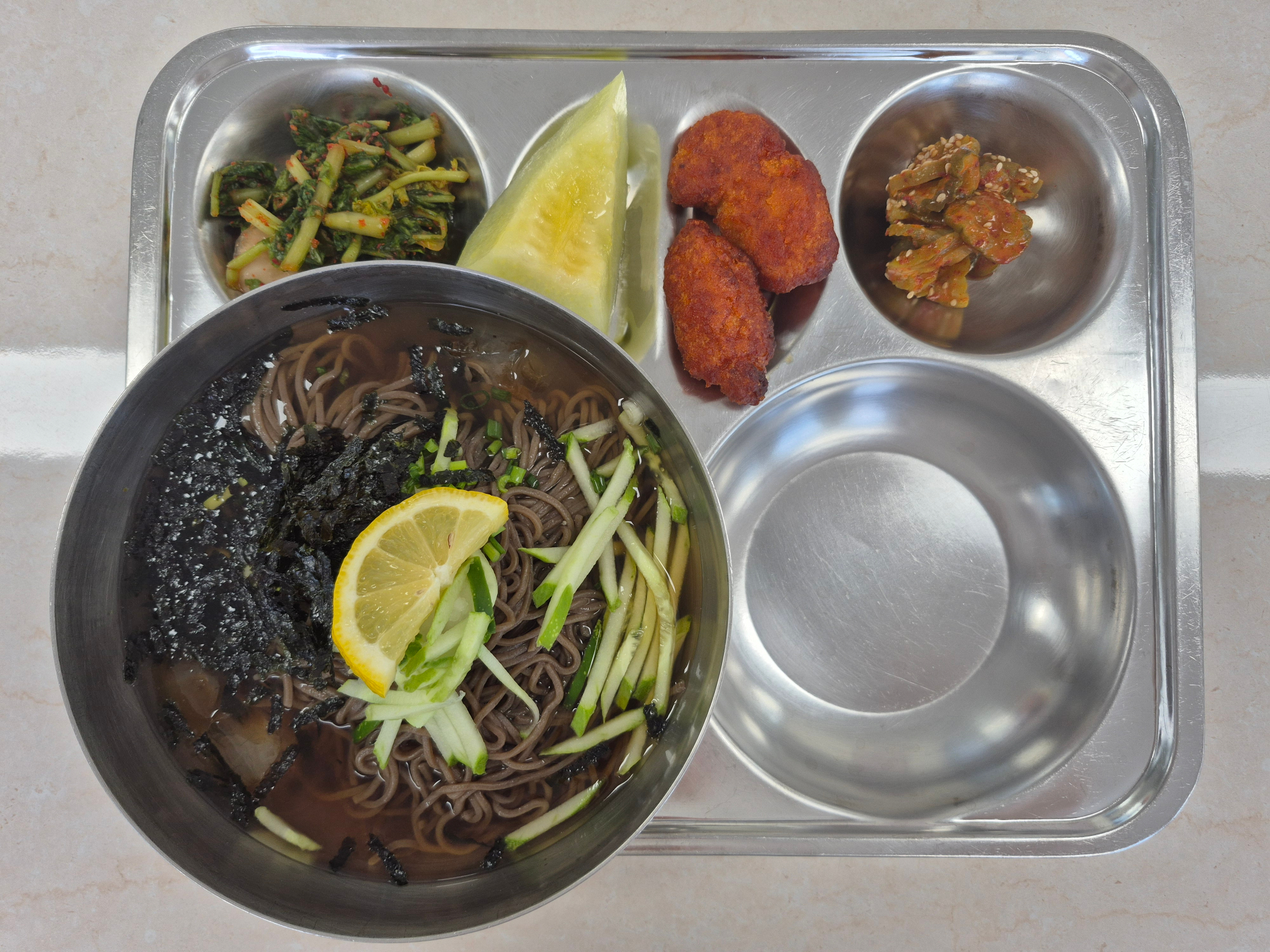 중식 식단 이미지