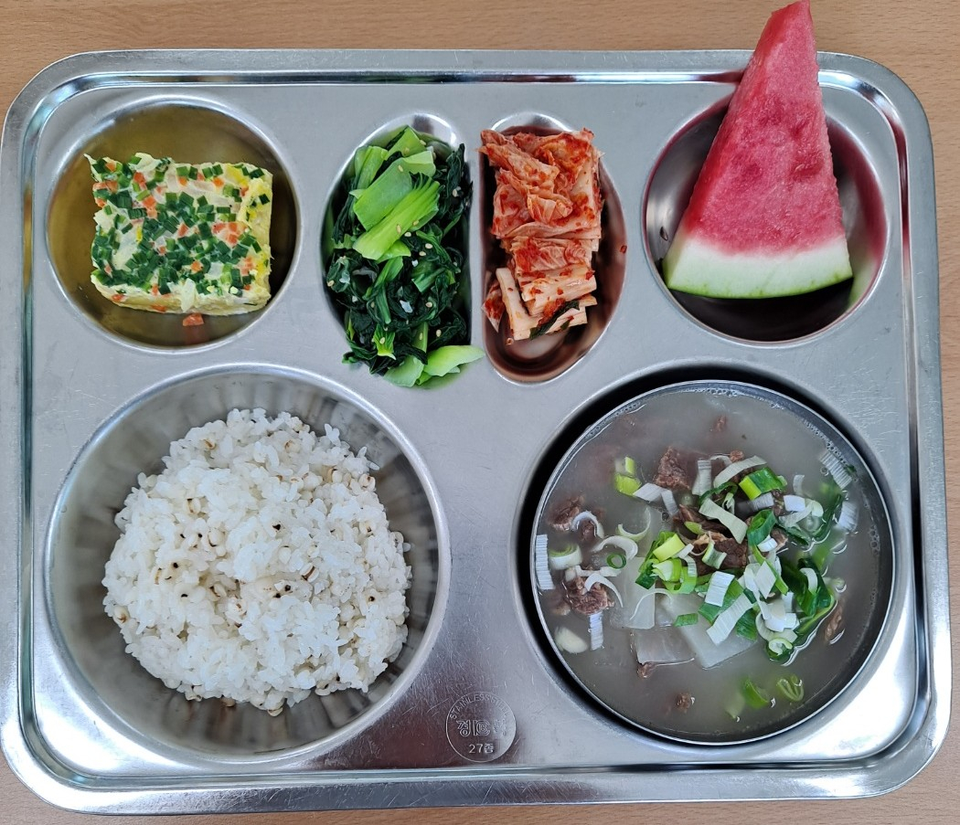 중식 식단 이미지