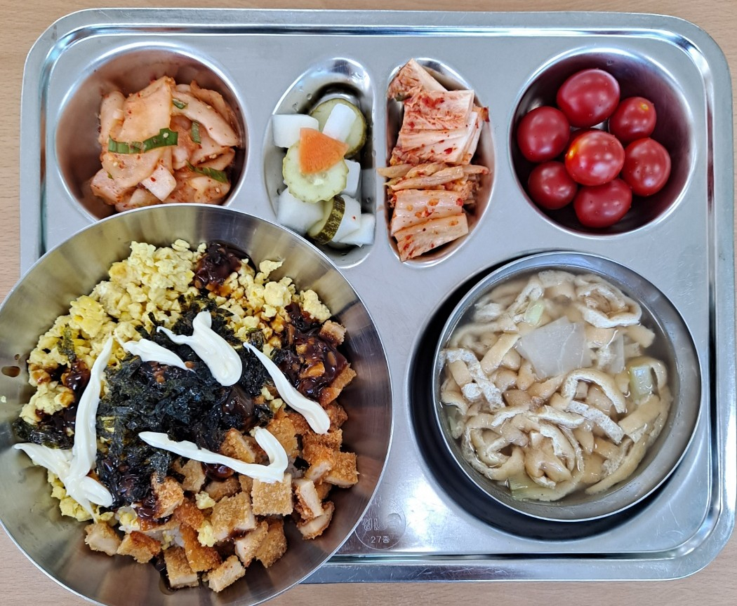 중식 식단 이미지