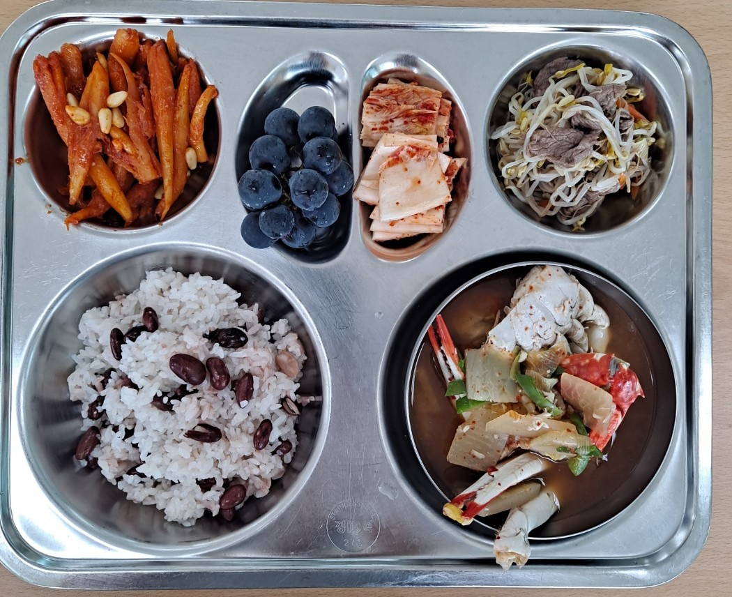 중식 식단 이미지