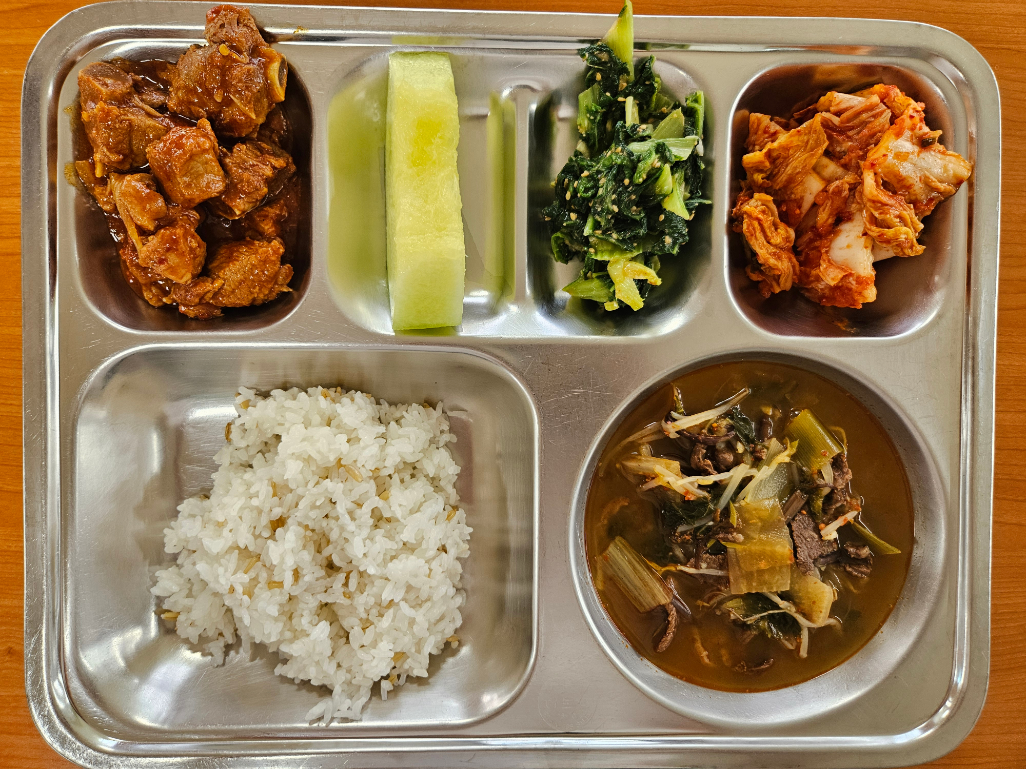 중식 식단 이미지