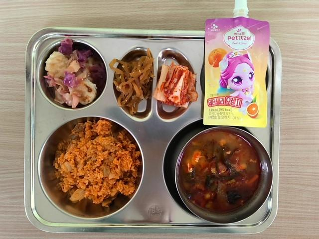 중식 식단 이미지