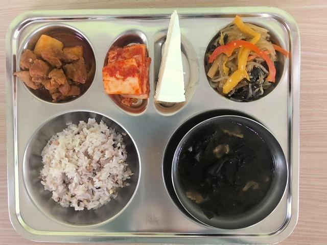 중식 식단 이미지
