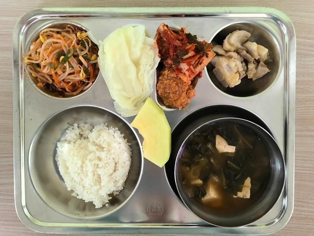 중식 식단 이미지