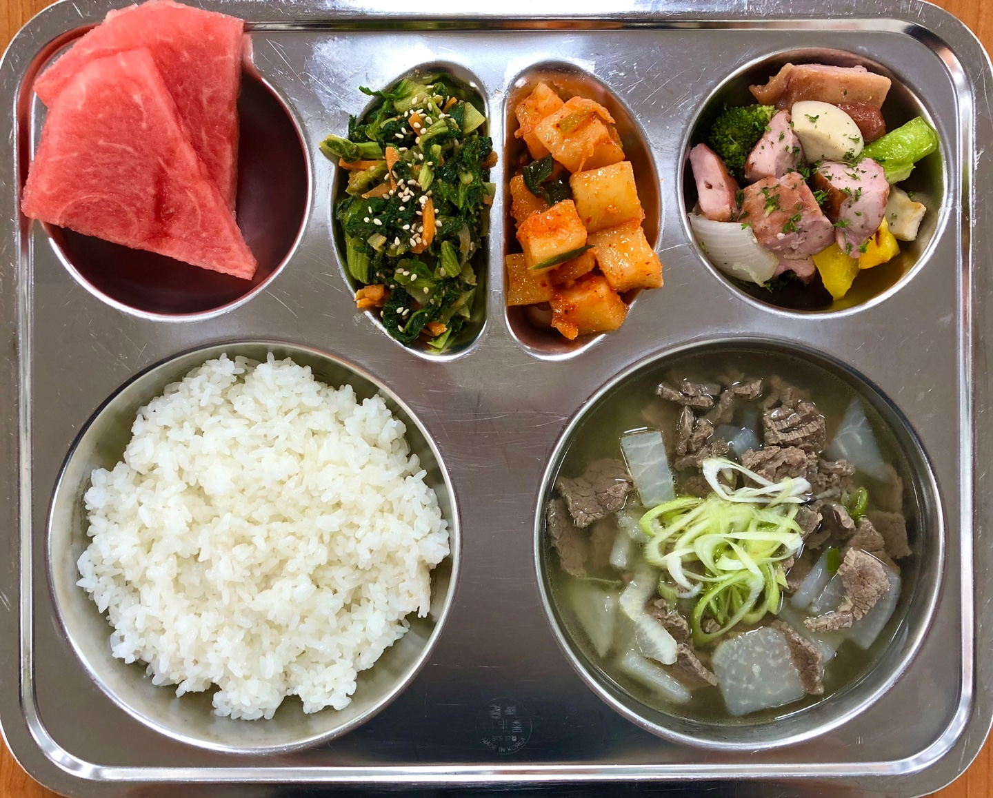 중식 식단 이미지