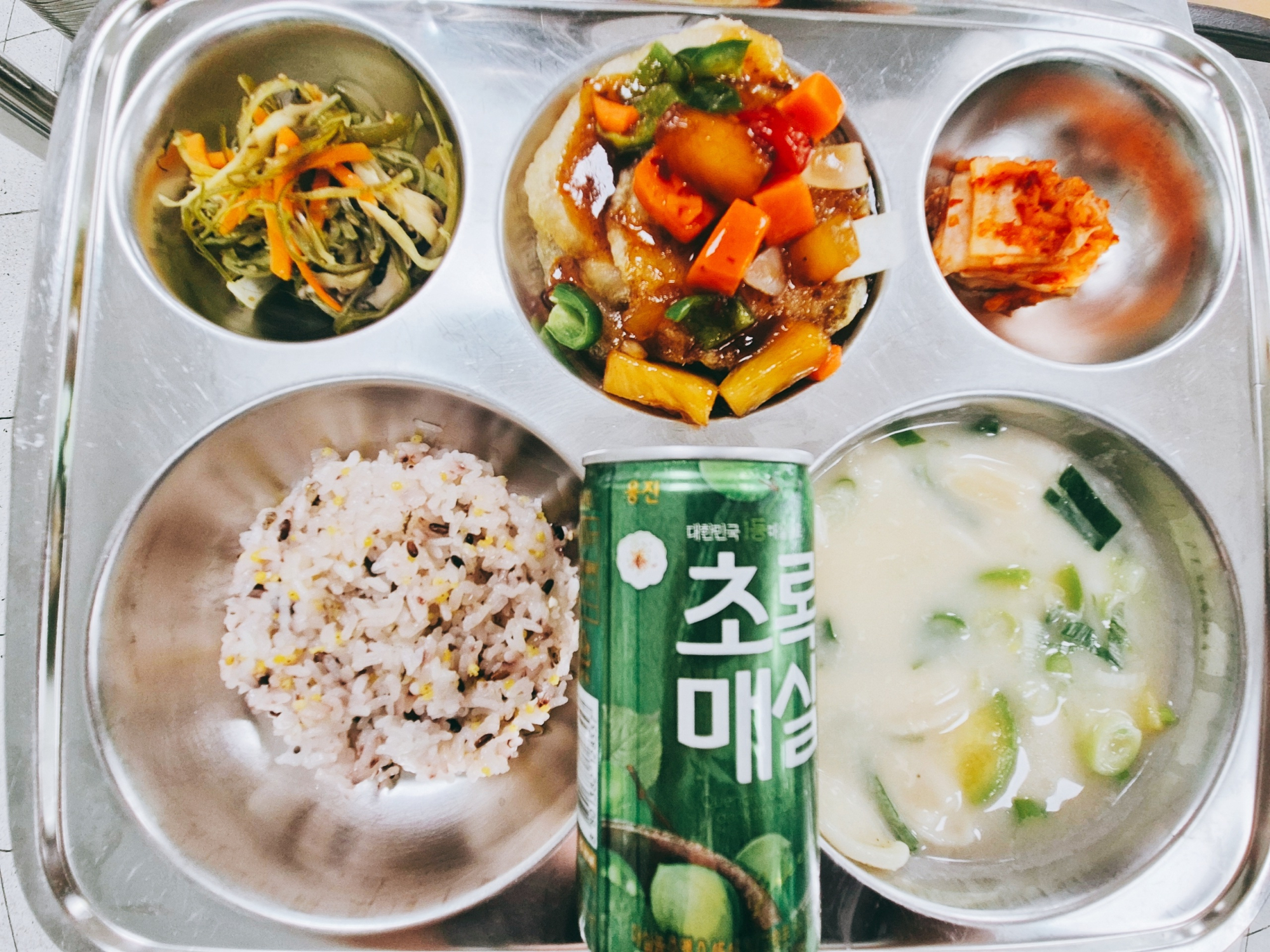 중식 식단 이미지