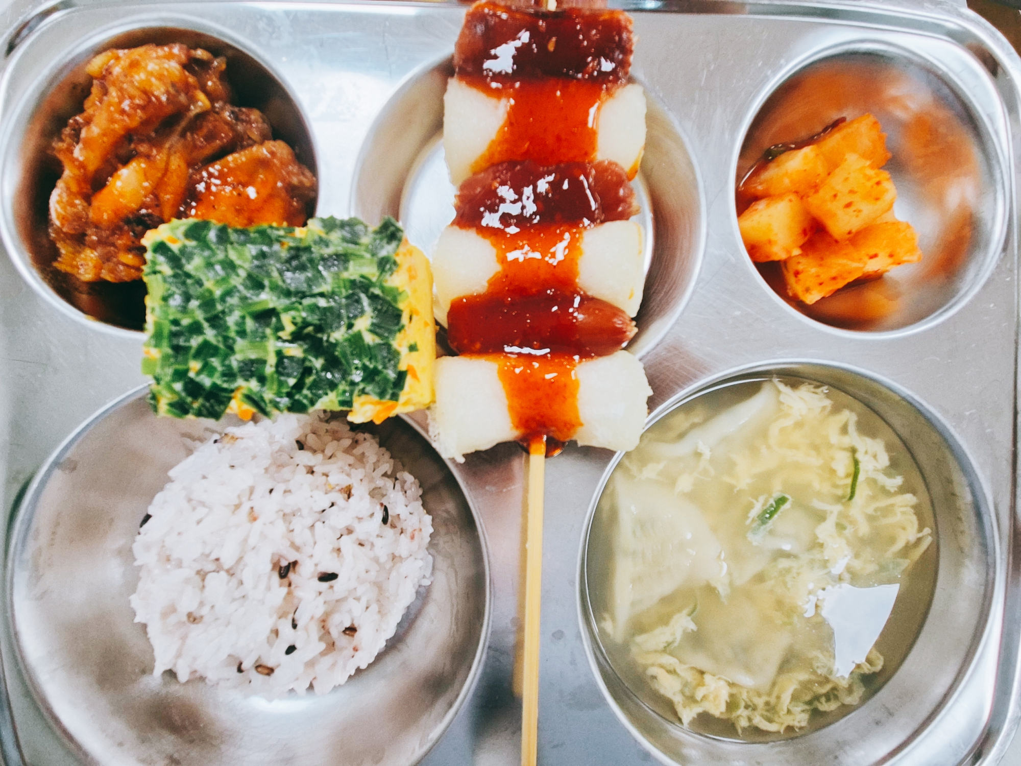 석식 식단 이미지