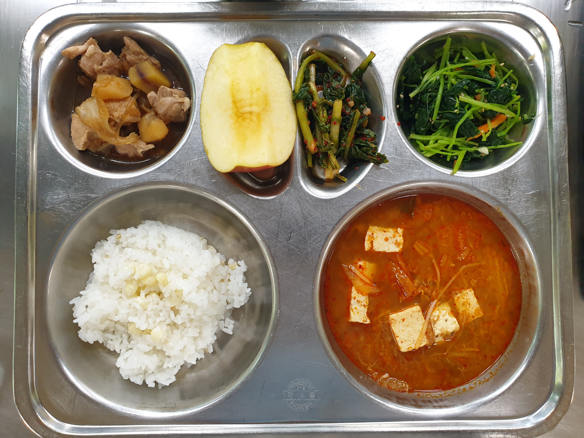 중식 식단 이미지