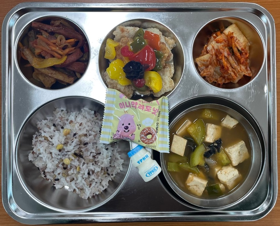 중식 식단 이미지