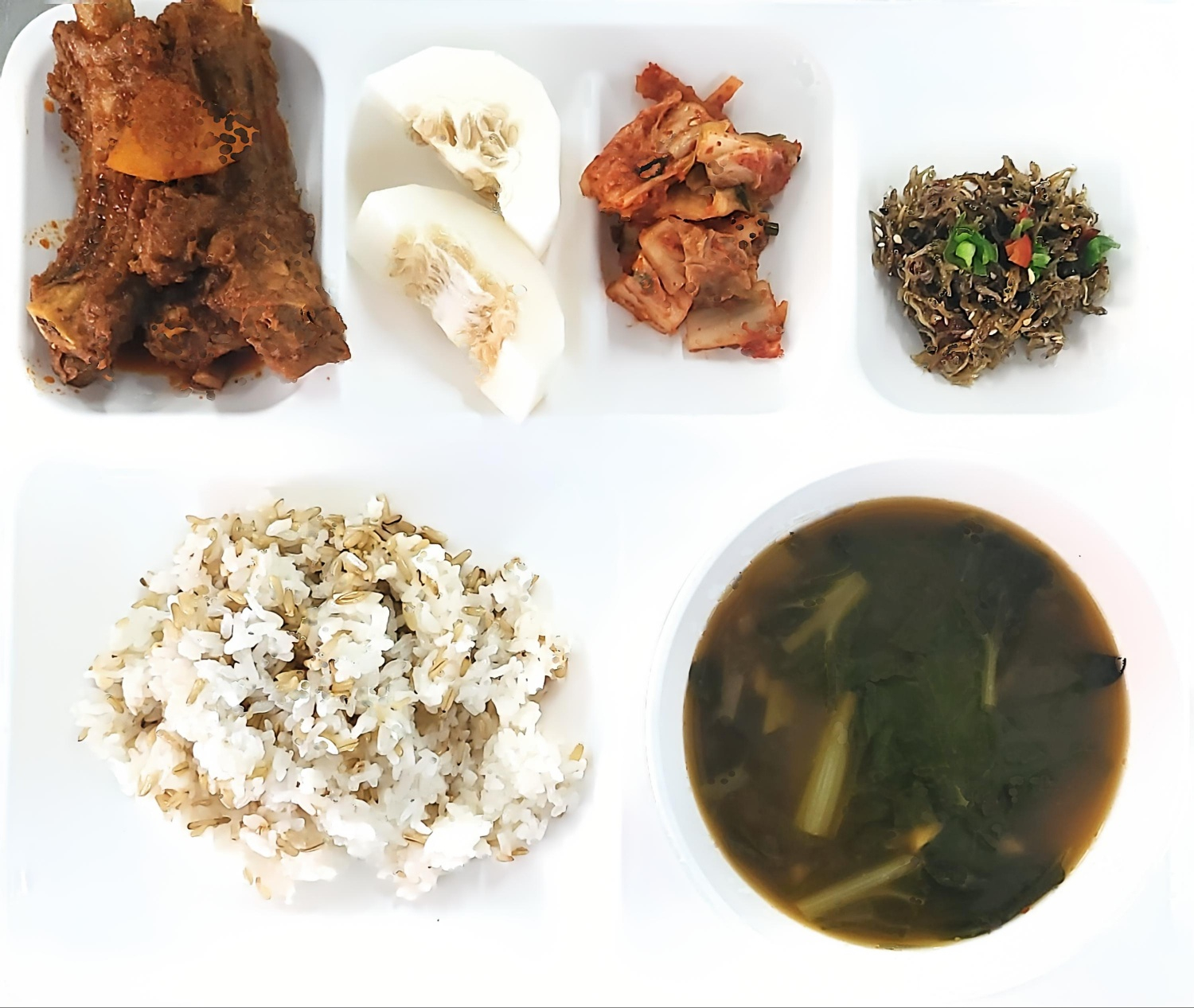 중식 식단 이미지