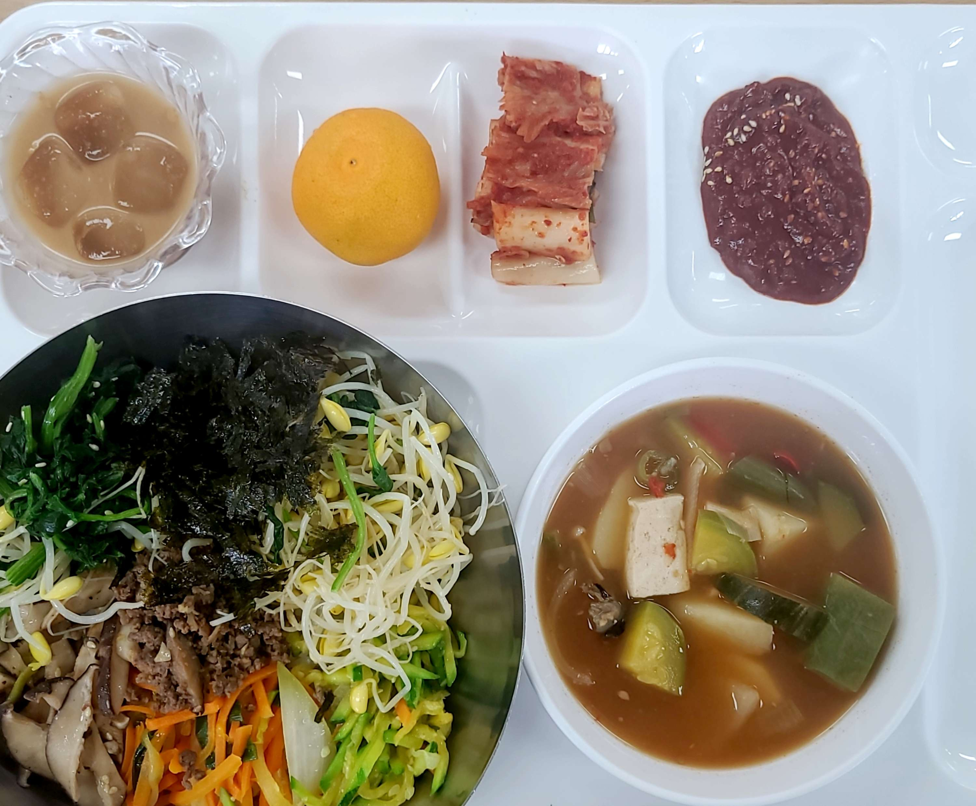 중식 식단 이미지