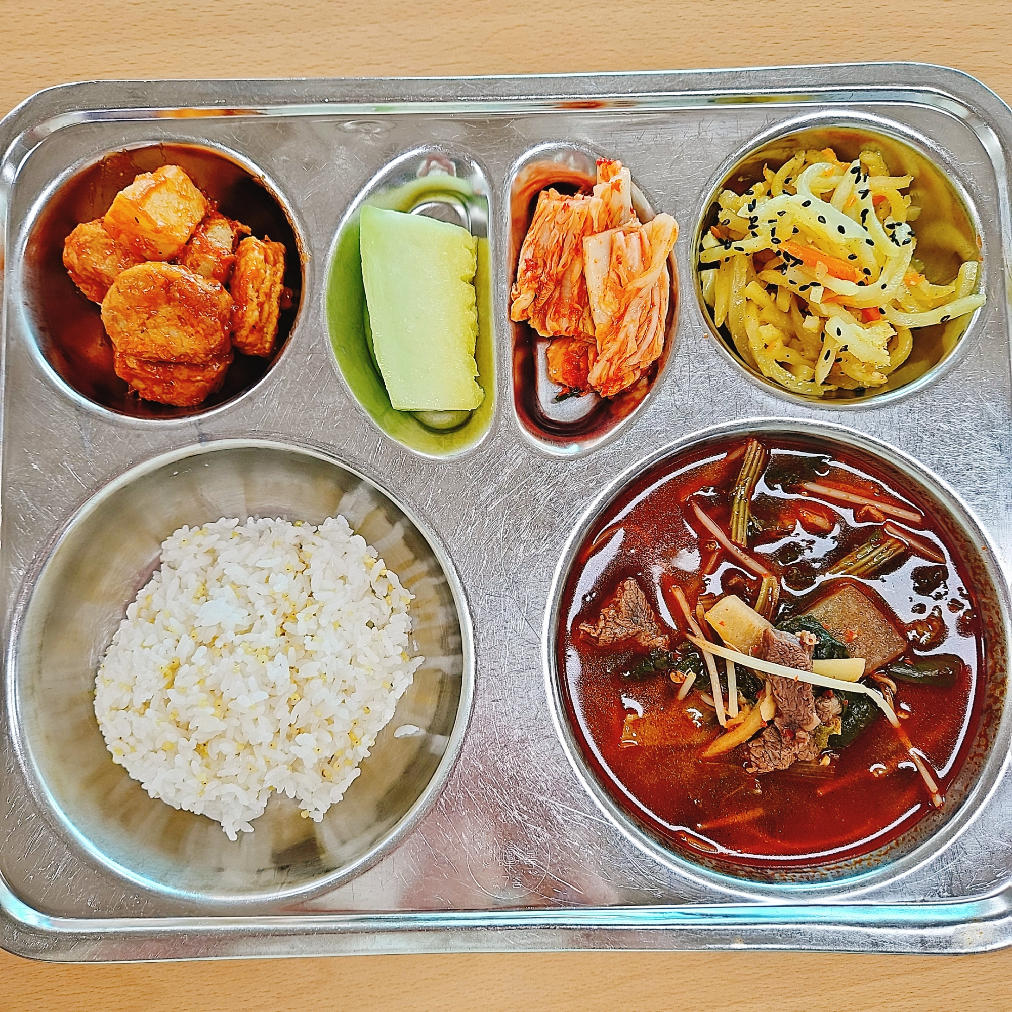 중식 식단 이미지