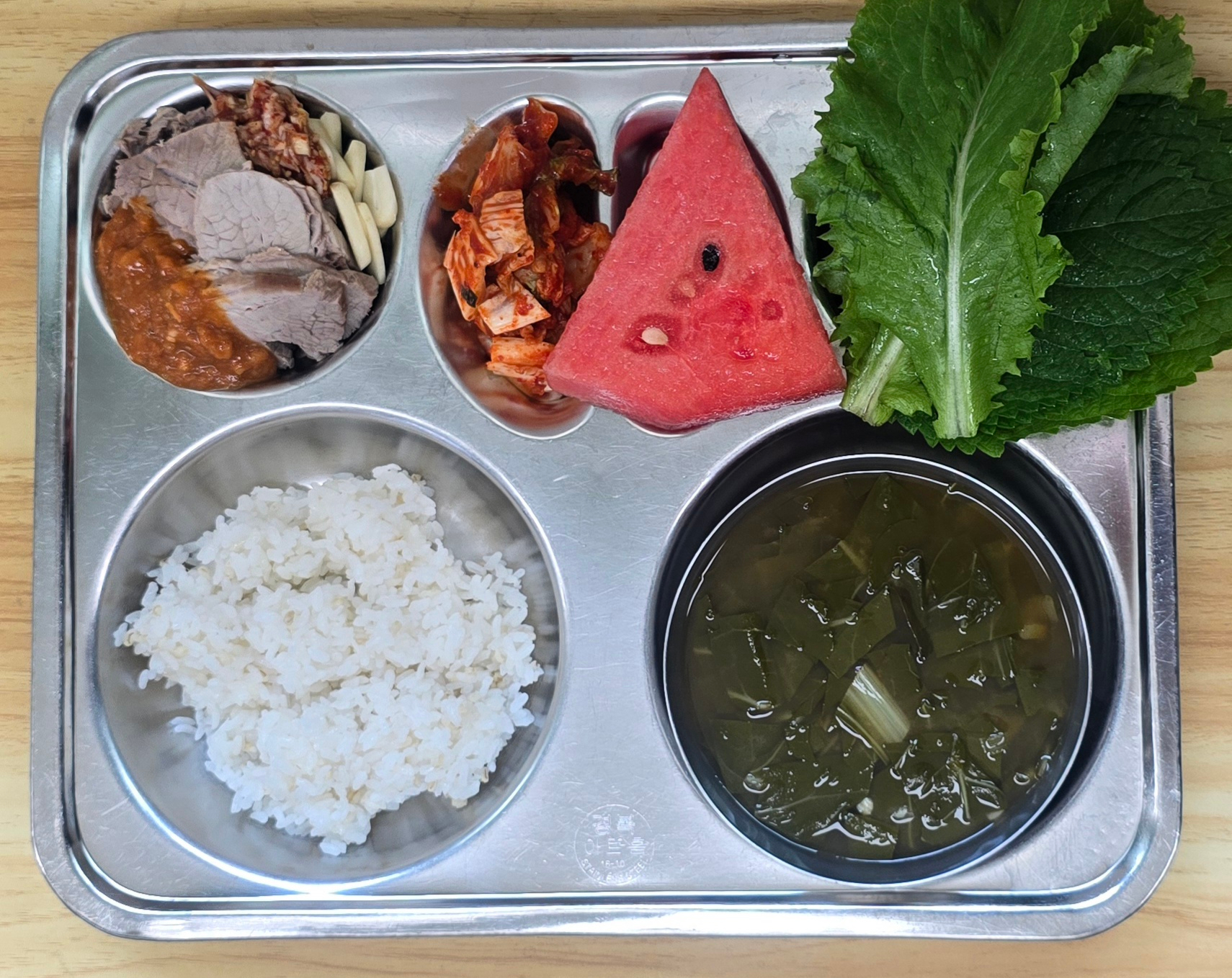 중식 식단 이미지