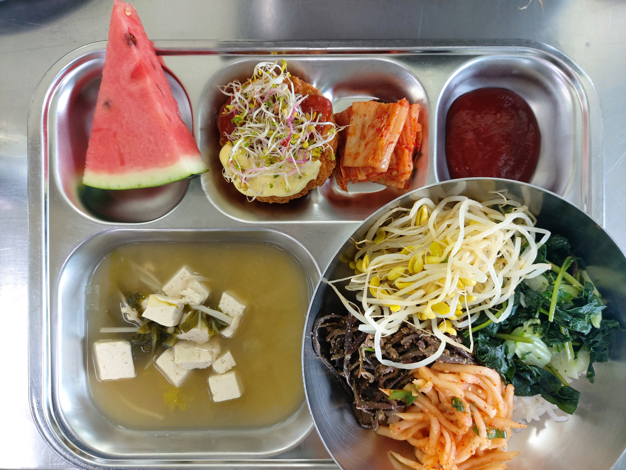 중식 식단 이미지