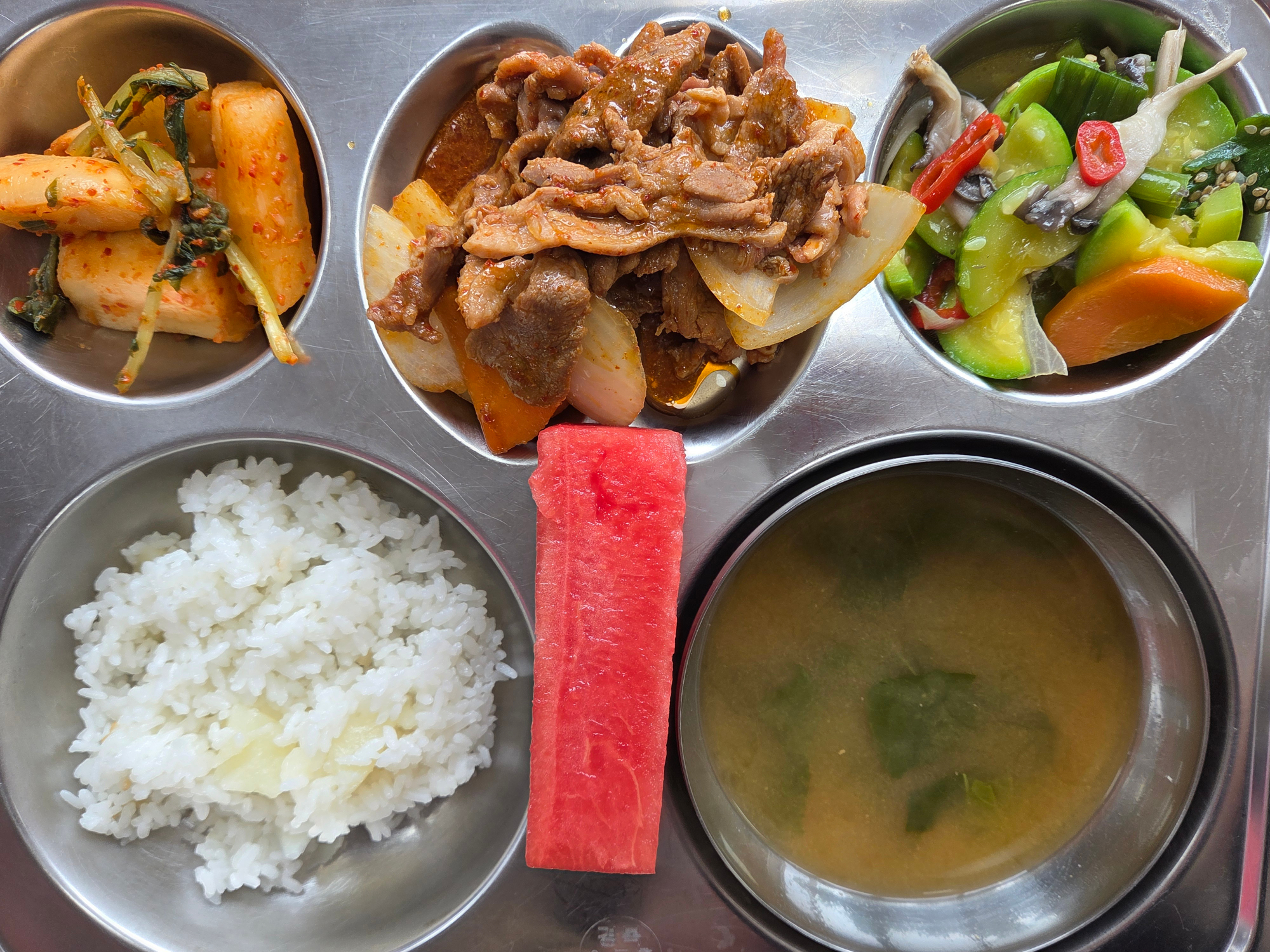 중식 식단 이미지