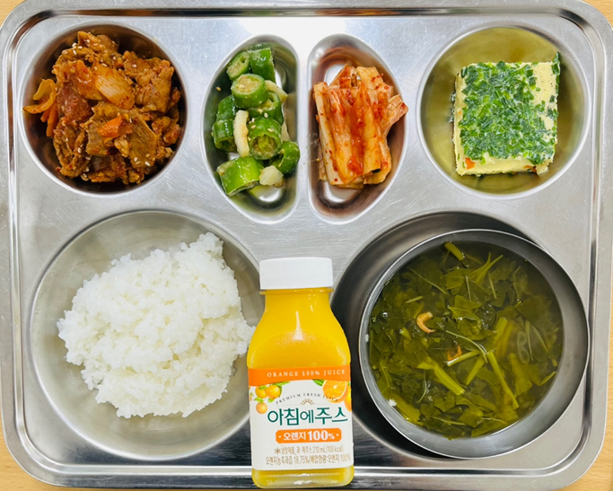 중식 식단 이미지