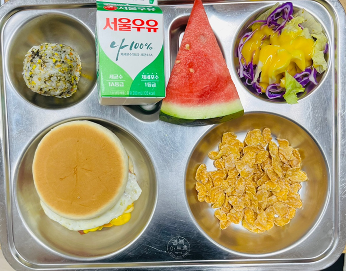 조식 식단 이미지