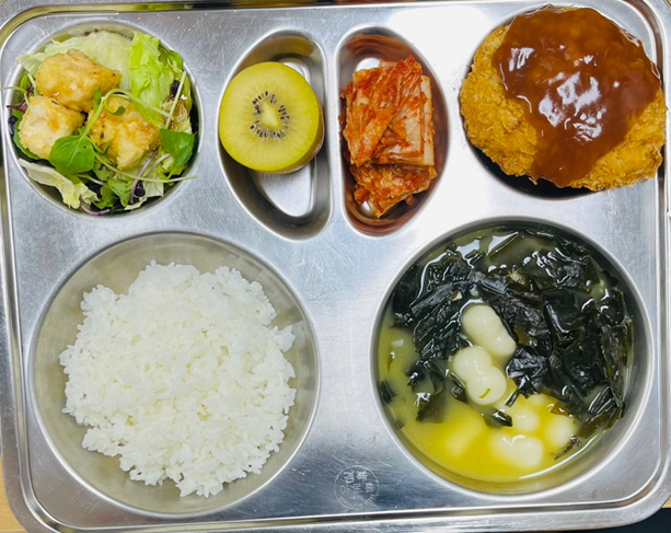 조식 식단 이미지