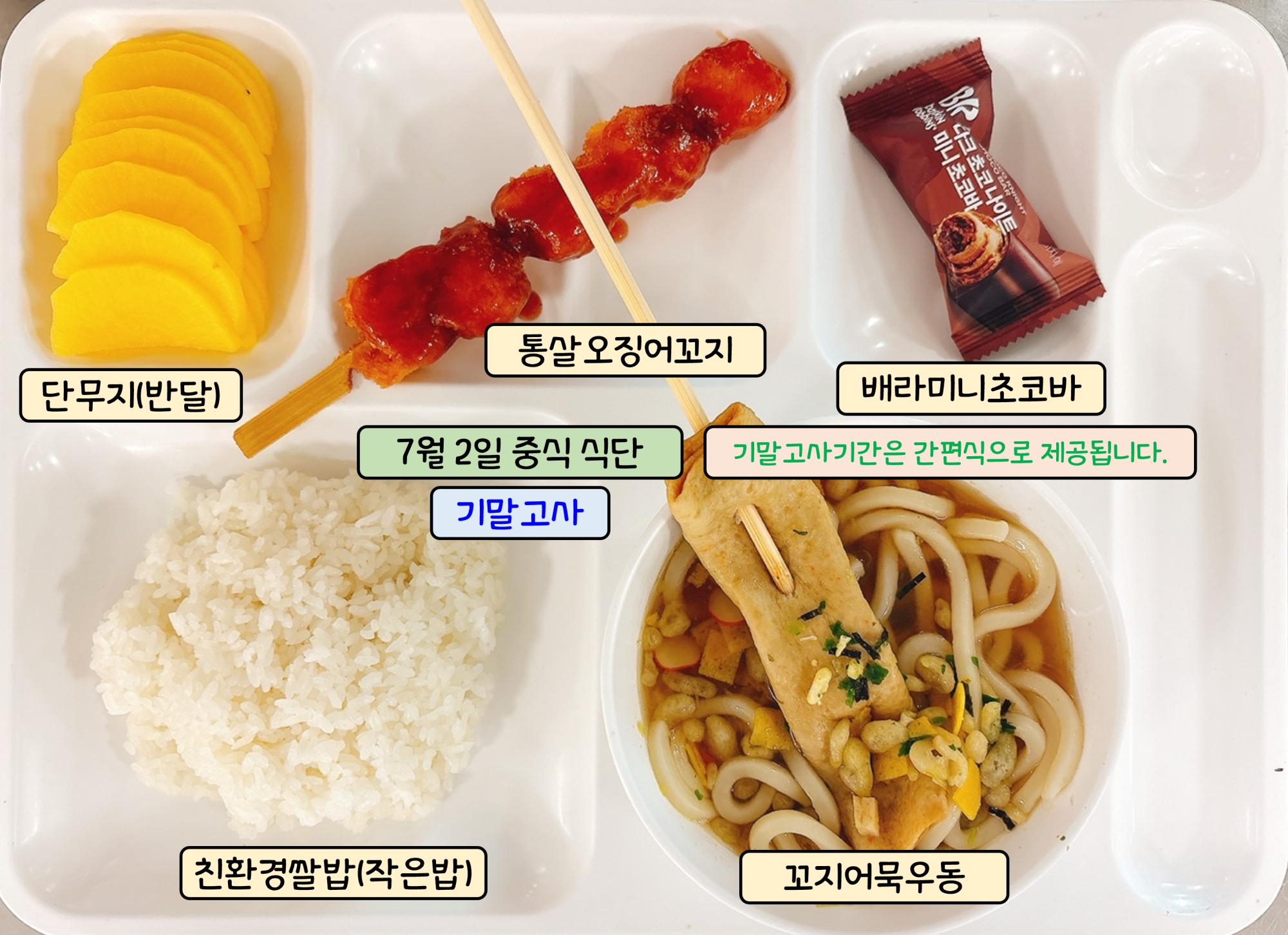 중식 식단 이미지