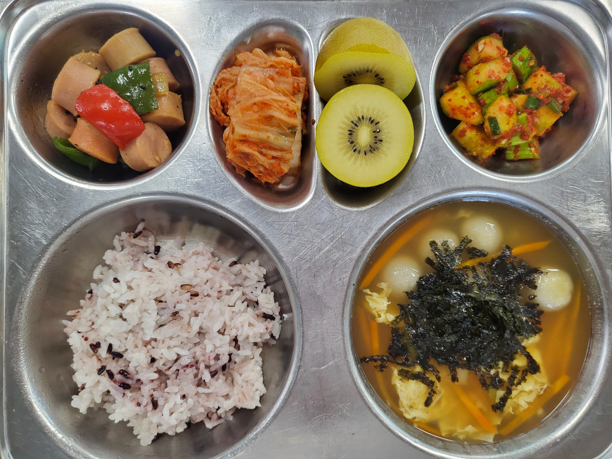 조식 식단 이미지