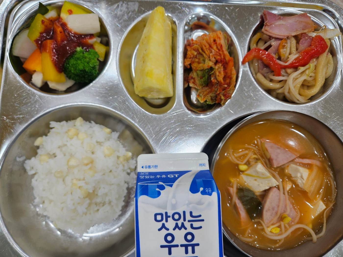 중식 식단 이미지