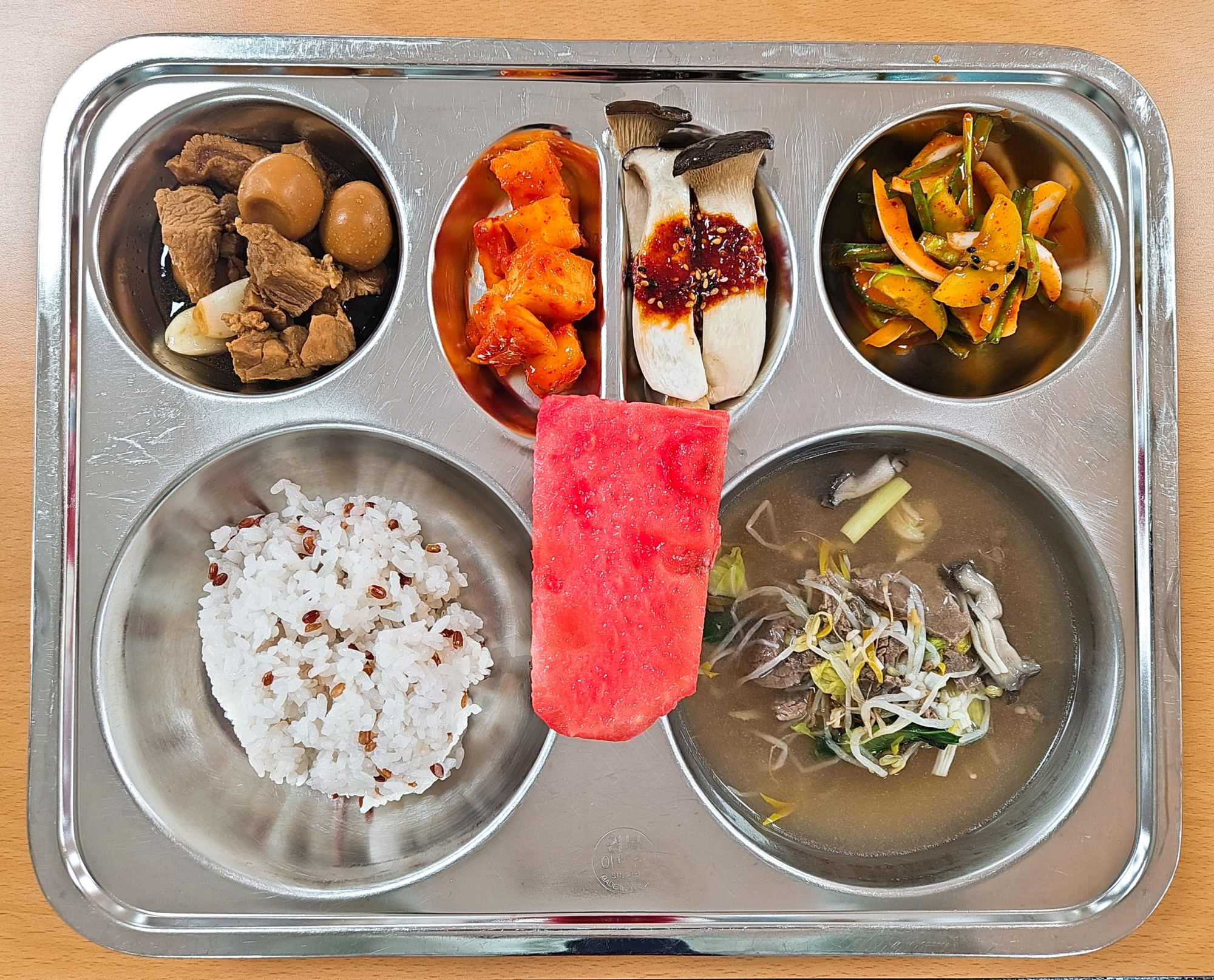 중식 식단 이미지