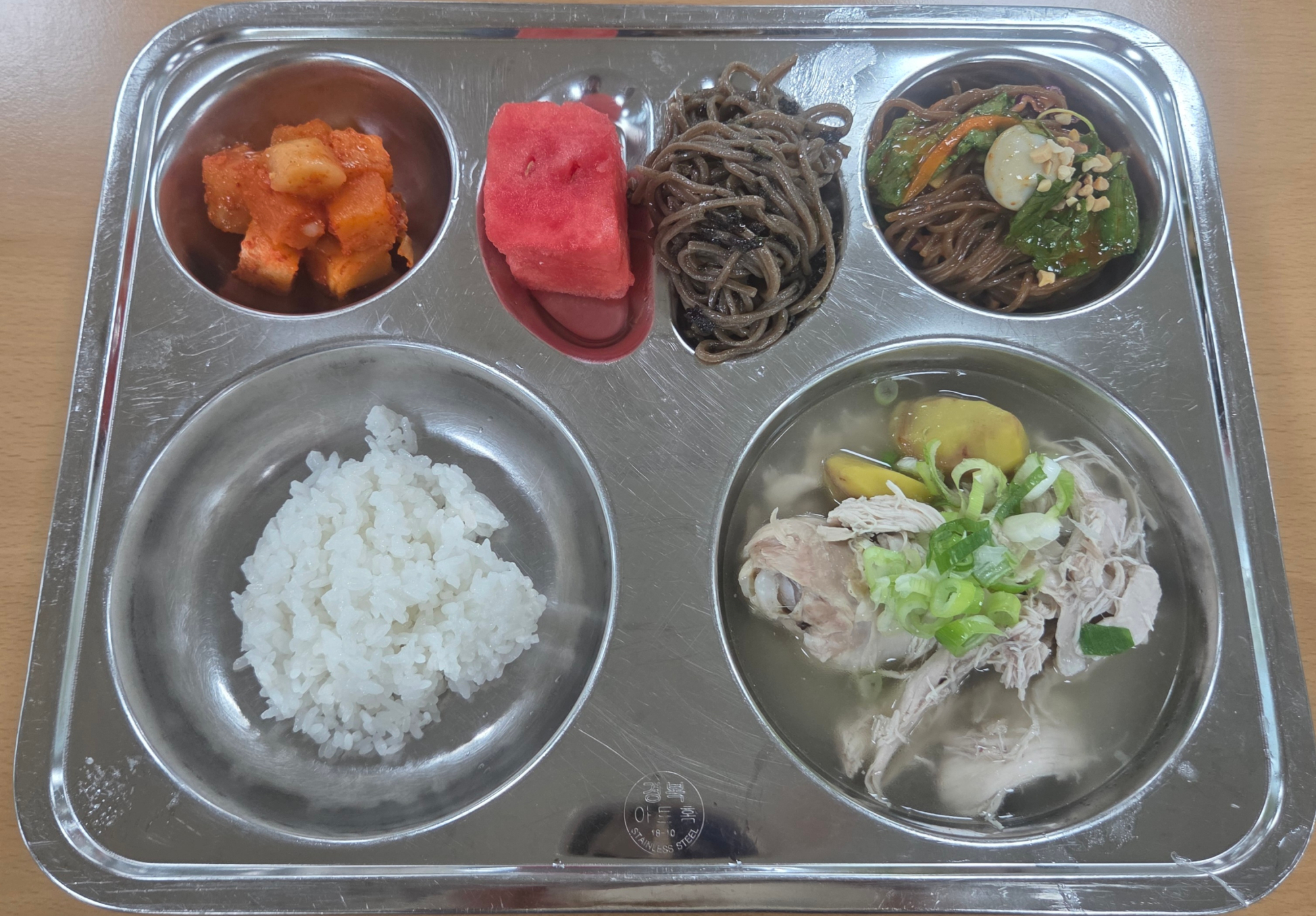 중식 식단 이미지