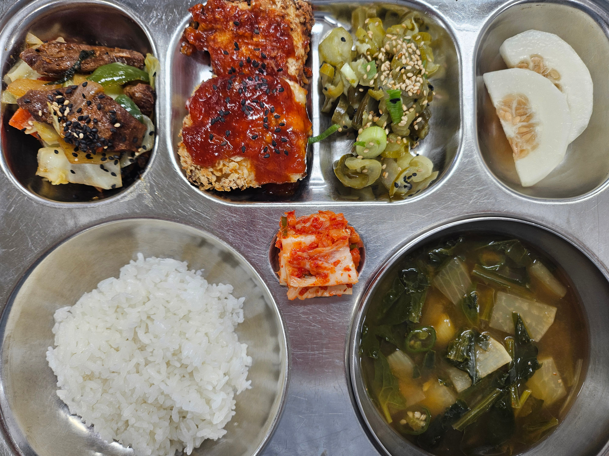 중식 식단 이미지